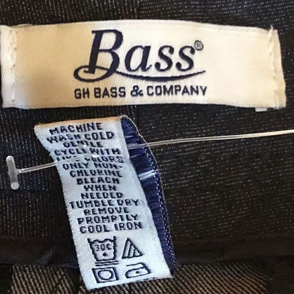 BASS NWT jeans w/ stretch in size 8 short dark clr - Picture 8 of 8